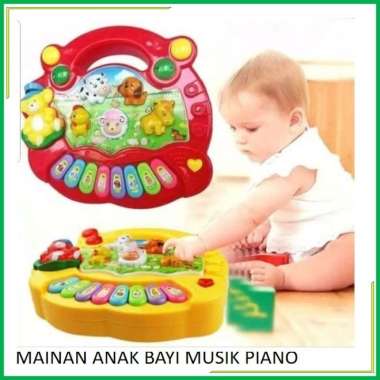 mainan edukasi anak 1 2 3 4 tahun musik piano anak laki laki perempuan