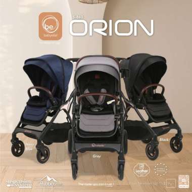 Babyelle Orion S 860 Baby Elle S860 Reversible Seat Stroller Hadap Ibu Navy Blue