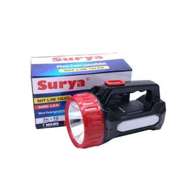 Senter LED Surya SHT L3W 10LED / Senter Renteng Surya