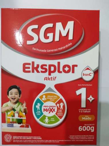 Promo Harga SGM Eksplor 1+ Susu Pertumbuhan Madu 600 gr - Blibli