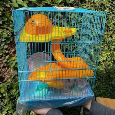 Kandang Hamster besar 3 tingkat pink Varian Based Information