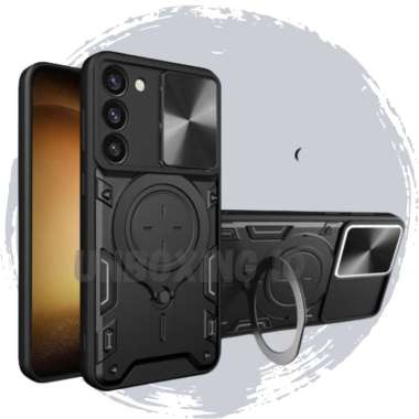 Casing Infinix Note 12 G96 Case Infinix Note 12 G96 Ring Slide Lens Hitam