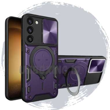 Casing Infinix Note 12 G96 Case Infinix Note 12 G96 Ring Slide Lens Ungu