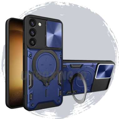 Casing Infinix Note 12 G96 Case Infinix Note 12 G96 Ring Slide Lens Biru