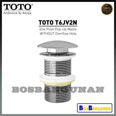 Afur Wastafel Pencet TOTO T6JV2N / Afur Wastafel TOTO Tanpa Overflow