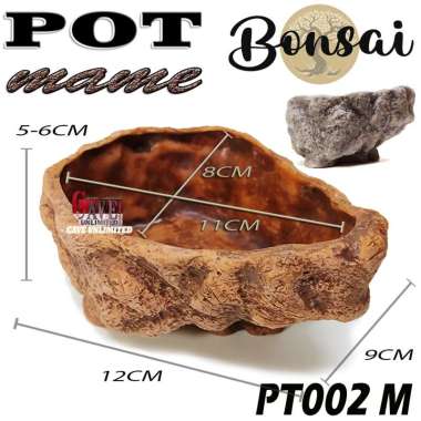 POT BONSAI MAME SITO POT RELIEF TANAMAN SANCANG KIMENG BERINGIN KELAPA POHON HIAS BONSAI KEMUNING PO