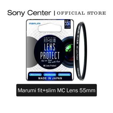 Sony Center Jakarta - Marumi fit+slim MC lens 55mm / Filter Lensa ukuran 55mm Marumi