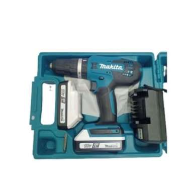 Cordless Bor Beton Hammer Drill MAKITA HP488 HP 488 D baterai tanpa kabel 18Volt