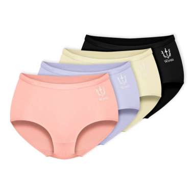 Wimiu Celana Dalam CD Jumbo Wanita Panty Underwear Wanita Women Panty 300082 Multicolor L