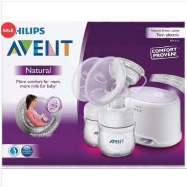 Philips Avent Natural Breast Pump Twin Electric | Pompa Asi