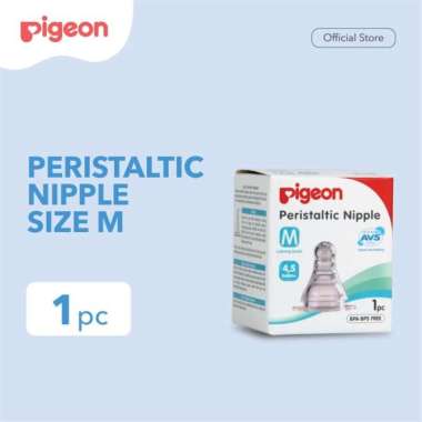 Pigeon Nipple Standar Peristaltik S,M,L,Y ISI 3 S