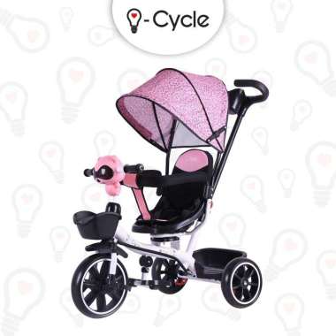 Tricycle Stroller Anak i-Cycle (Titus) Pink