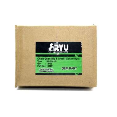 GEAR RANTAI MESIN/CHAIN GEAR (BIG AND SMALL)(LOW SPEED)(RYU) - GX200