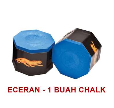 Predator Chalk Usa - Eceran 1 Buah Billiard Chalk Kapur Biliar Asli Multicolor