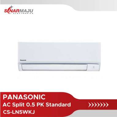 AC Standard Panasonic 0.5 PK FREE INSTALASI CS-LN5WKJ CSLN5WKJ CS LN5WKJ