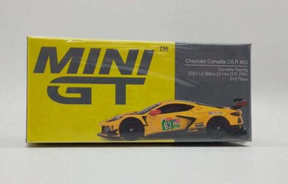 Mini Gt 1/64 Chevrolet Corvette C8.R #63 Corvette Racing 20 - Mgt00383 Multicolor