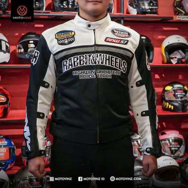 Jaket Motor Rabbit And Wheels Rockstars 2023 full protector Original S