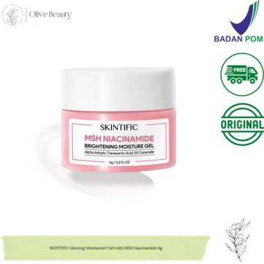 SKINTIFIC Glowing Moisturizer Gel with MSH Niacinamide 6g