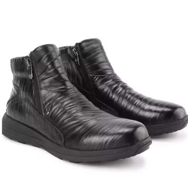 PL03 SEPATU BOOT PLAYBOY PRIA ORIGINAL BOOTS KASUAL SEMI FORMAL KULIT HITAM