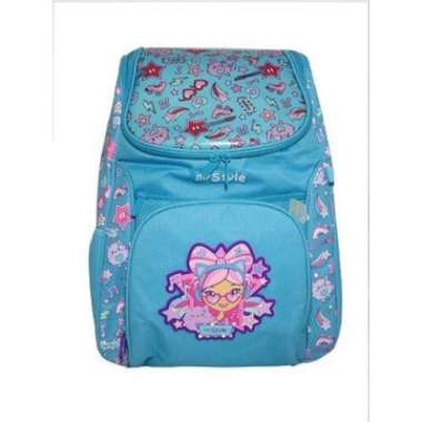 My Style TM 2386 Blue Music Girl BackPack Ransel/Tas Sekolah