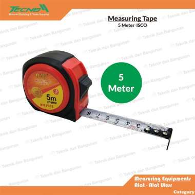 Measuring Tape Rol Meter Meteran 5M Isco