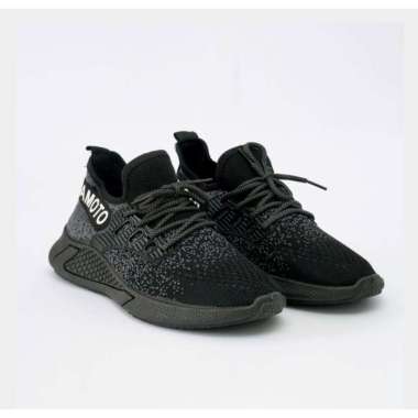 SPV SEPATU SNEAKERS PRIA WANITA YOHJI YAMAMOTO DS 04 42 HITAM