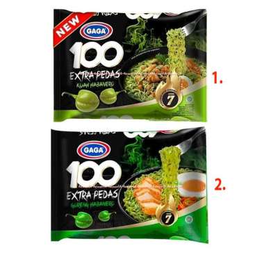 Promo Harga Gaga 100 Extra Pedas Goreng 88 gr - Blibli