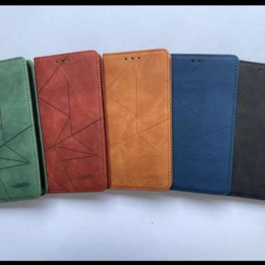 Samsung Galaxy A51/A71 Flip Case Wallet Leather cover casing Dompet Biru