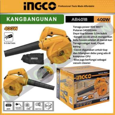 ASPIRATOR BLOWER (3.0 M/MIN) INGCO AB4018 - PENIUP/PENGHISAP ANGIN