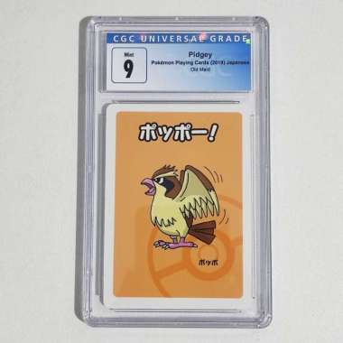 Pidgey 2019 Pokemon Old Maid Japanese CGC 9 - Graded Pokemon Card