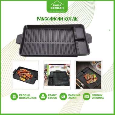 GSF Teflon Pemanggang Yakiniku BBQ Anti Lengket Model Kotak