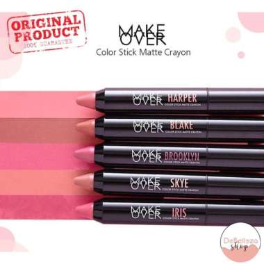 MAKE OVER COLOR STICK MATTE CRAYON || lipstick make over 103 HARPER