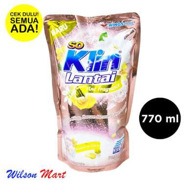 SO KLIN LANTAI FINE FRAGRANCE MOMENT IN GOLD 770 ML REFILL