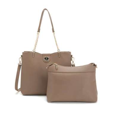 Tas Wanita Palomino Sorena Totebag - Khaki ORIGINAL