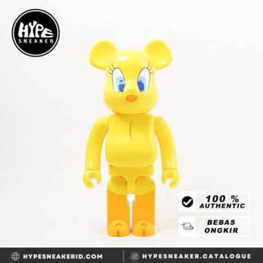 BEARBRICK TWEETY 1000 - 1000% 100% ORIGINAL