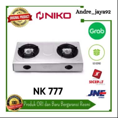 KOMPOR GAS NIKO NK 777, 2 TUNGKU Multicolor