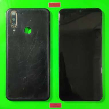 LCD FULLSET PLUS FRAME BAZEL BACKDOOR VIVO Y12 ORIGINAL COPOTAN