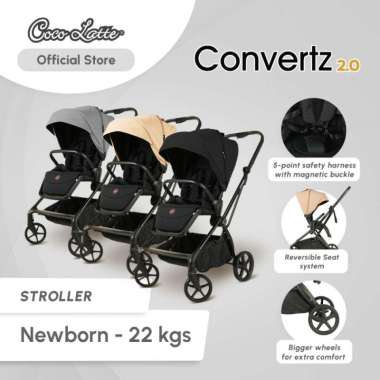 Stroller Cocolatte Convertz Reversiable 2.0 Khaki