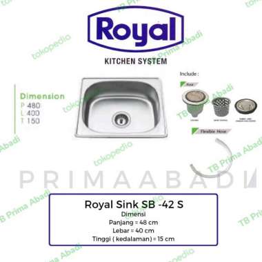 ROYAL SINK SB 42S - BAK CUCI PIRING