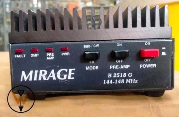 MIRAGE B-2518G VHF 2M PA 25-180W B2518G VHF AMPLIFIER 25W IN-160W OUT