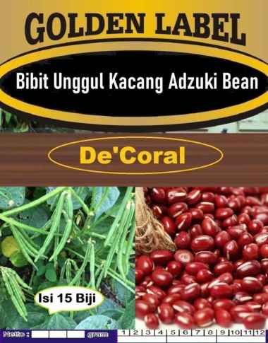 Bibit Unggul Kacang Adzuki Bean|Benih Kacang Azuki Merah|Kacang Merah
