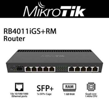 Mikrotik RB4011iGS+RM Routerboard