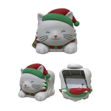Hand Soap Silicon Holder BBW USA Christmas Cat