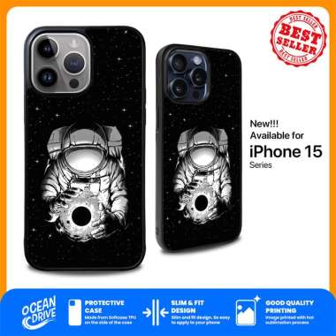 Case Casing iPhone 15 14 13 12 11 Pro Max Plus Mini XS XR X SE - Astronaut Astronot Space YD1323 IPH