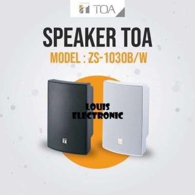 SPEAKER DINDING TOA ZS-1030B/W ZS1030 ZS 1030 30 WATT ORIGINAL