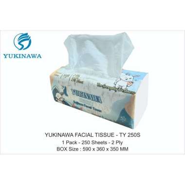 Tissue/Tisu yukinawa 250 sheet halus banget