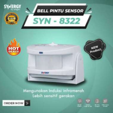 Bel Sensor Gerak Otomatis Synergy SYN-8322/SENSITIF GERAKAN