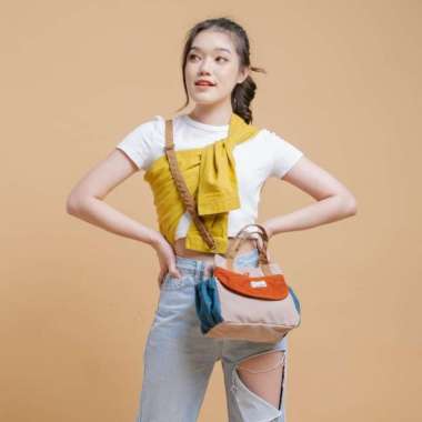 Evroa Clay Sling Bag - Sunset