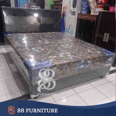 Fullset - SpringBed Kasur Bearland Sloth by Olympic Set Lokal 160x200