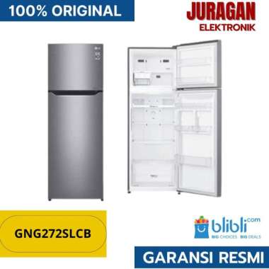LG GN-G272SLCB Kulkas Inv 2 Pintu GNG272SLCB GN-G272 GNG272 272SLCB